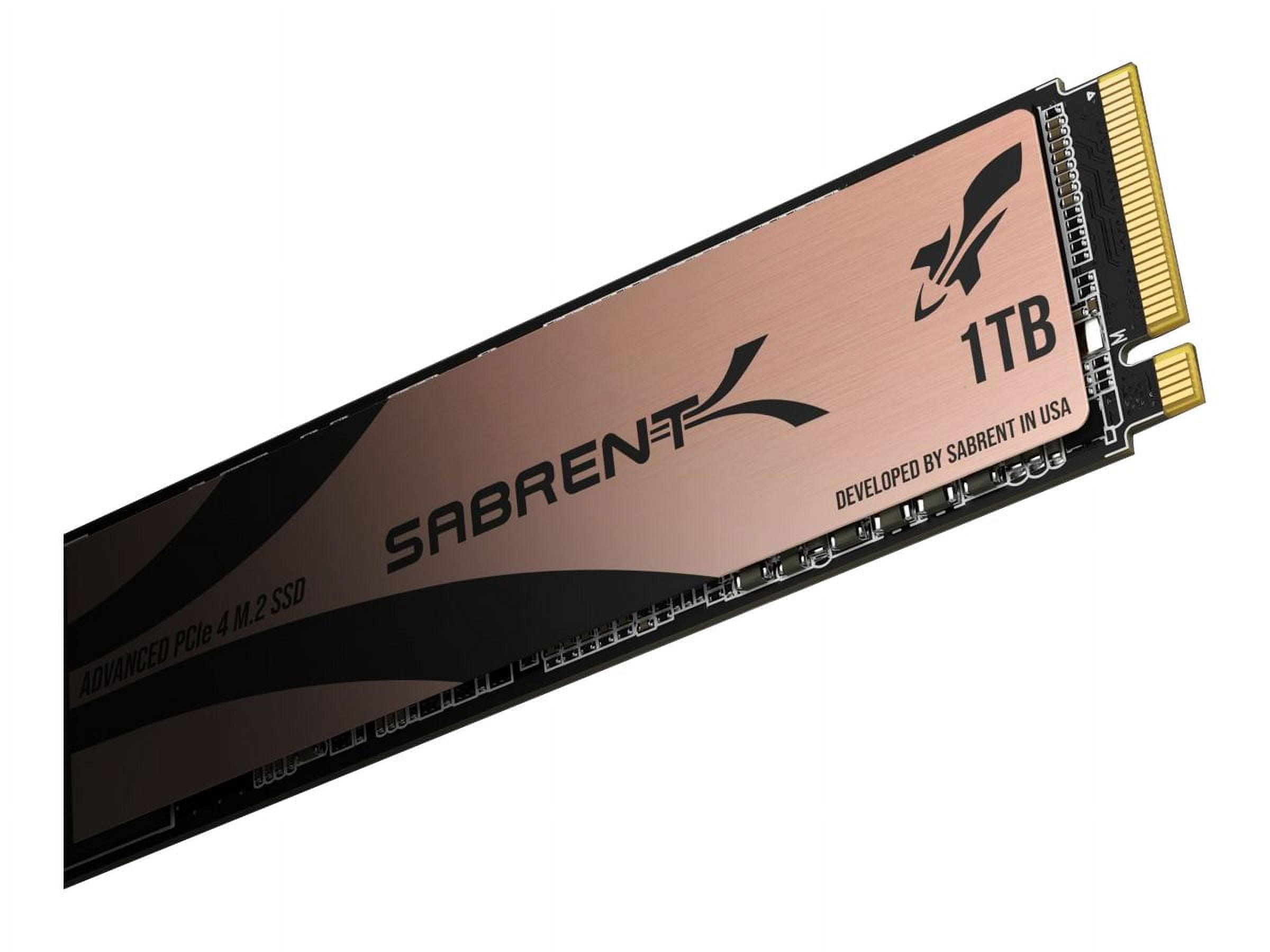 SABRENT 4TB Rocket 4 Plus NVMe 4.0 Gen4 PCIe M.2 Internal Extreme  Performance SSD + M.2 NVMe PS5 heatsink Combo (SB-RKT4P-PSHS-4TB)