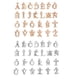 thumbnail image 1 of Abalorios DIY Letras a-Z Sunnimix 26 Piezas Aleación, 1 of 8