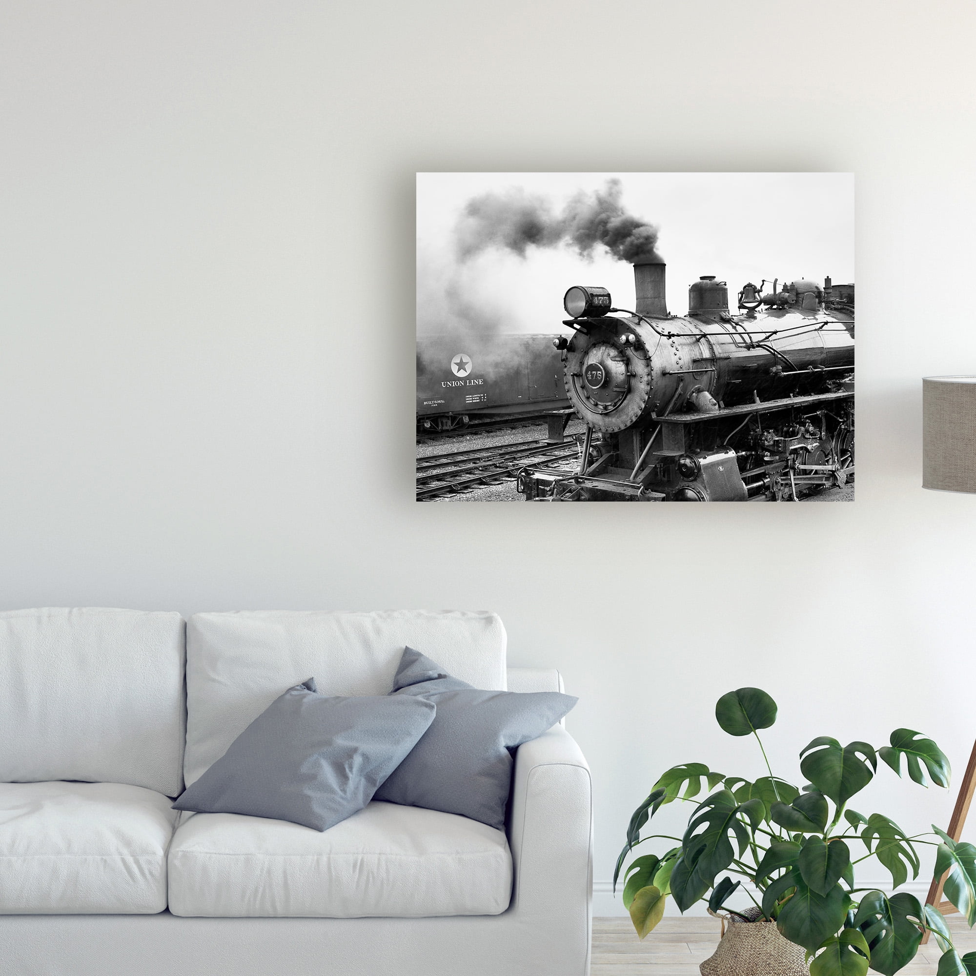Trademark Fine Art 'Locomotive Ohio' Canvas Art by Monte Nagler