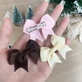 thumbnail image 4 of 10 unids/set nuevo lindo cinta sólida Bowknot pinzas para el cabello para niñas lazos hechos a mano pasadores de horquilla accesorios para el cabello para niños, 4 of 5
