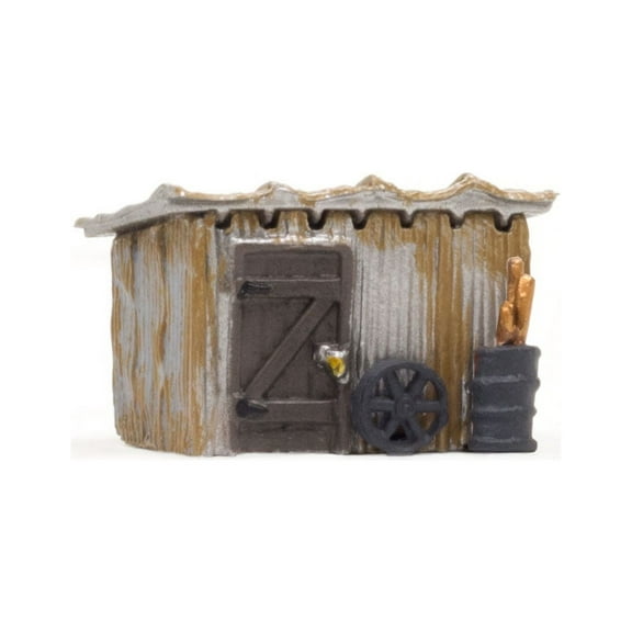 Woodland Scenics N Built-Up Tin Shack WOOBR4946 N Buildings