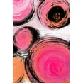 thumbnail image 2 of Papa, Kat 18x24 Gold Ornate Wood Framed with Double Matting Museum Art Print Titled - Contempo Bubbles, 2 of 4