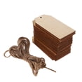 thumbnail image 4 of Etiqueta de Sin Terminar BLESIY 50 Etiquetas con Cuerdas Piezas de madera, 4 of 7