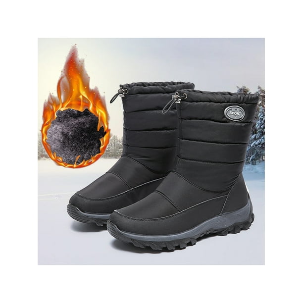 Gomelly Winter Boots for Women Snow Boots Waterproof Insulated Ladies ...