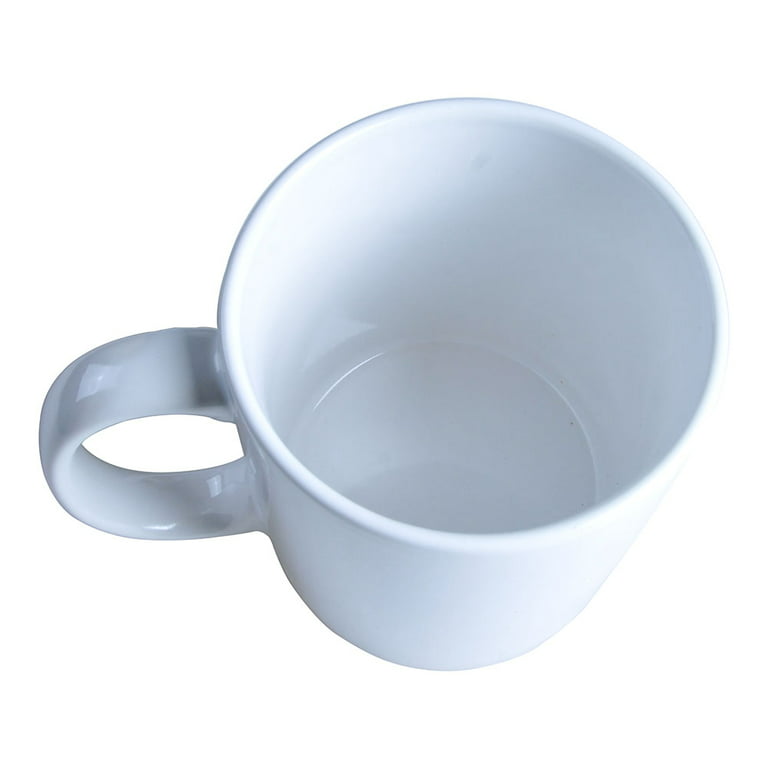 Gator Sublimation Blank Mugs Bulk Ceramic Mug White with Color Interior,  11oz, (Case of 36)