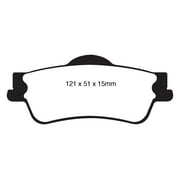 EBC Brakes Greenstuff 2000 Series Sport Brake Pad Set