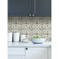 thumbnail image 5 of Nuwallpaper Black Landondale Peel & Stick Wallpaper, 5 of 8