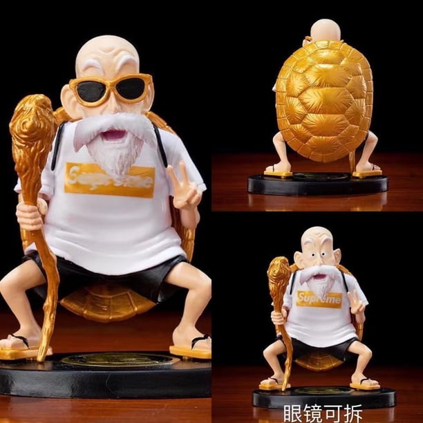 Figuras de acción de Dragon Ball Z, modelo de Anime, versión de estilo de moda, maestro Roshi, Sennin Kame, colección de PVC, decoración, juguetes, regalo para niños gym unisex