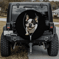 thumbnail image 2 of Lotusprinthandmade French Bulldog Cute Animals Collection Zipper Pattern Spare Tire Cover With Backup Camera Hole 6 Sizes, 2 of 8