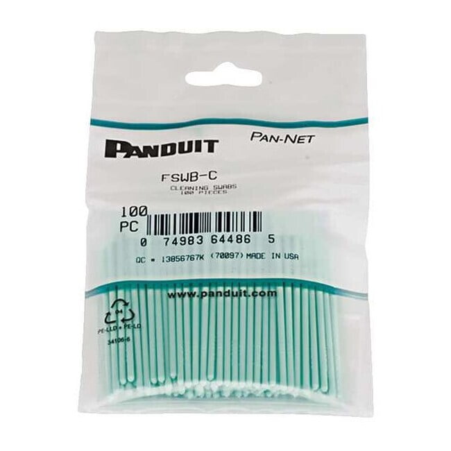 Cleaning Swabs,2.72" L x 0.98" Dia,PK100