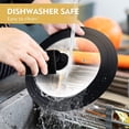 thumbnail image 4 of Universal Lid for Pots,Pans and Skillets,Tempered Glass Lid with Heat Resistant Silicone Rim,Fits  10", 11", 12" Diameter Cookware,Replacement Lid for Frying Pan and Cast Iron Skillet., 4 of 7