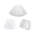thumbnail image 1 of Tachiuwa Ensemble Jupon Court avec Shorts Mode pour Fête Mariage Jeu de Rôle 35 cm, 1 of 9