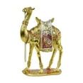 thumbnail image 1 of Estatua de camello de lujo, figura de animal, obra de arte, decoración del hogar, adorno de Oriente Medio 16CMX7CMX25CM, 1 of 9