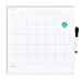 U Brands UBR461U0004 14 x 14 Po Cubicule Magnétique Dry-Erase Calendar Board - Surface Blanche – image 3 sur 10