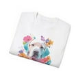 thumbnail image 5 of Animal Shirt, Tee Shirt with Animals, Floral Dog T-Shirt, 5 of 7