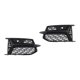 thumbnail image 1 of 2 Cubiertas De Bisel Para Parrilla De Luz Antiniebla Delantera Para Audi A6 S-line C8 18-24, 1 of 9