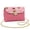 Cake Cupcake Pink Polka Dot, variant on Christmas Cat Paw Green Print Crossbody Bags for Women, PU Leather Crossbody Handbags Purses, Waterproof Crossover Shoulder Bag with Chain Strap