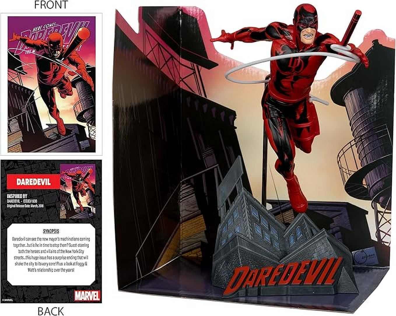 McFarlane Toys - Marvel Daredevil 1:10th Scale Daredevil #600.