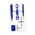 thumbnail image 4 of Kit de herramientas de reparación de carretes de pesca, accesorio portátil, fácil de usar, rodamiento multiusos Azul, 4 of 9