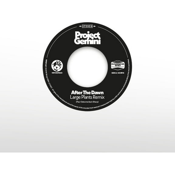 Project Gemini and the Space Donkeys - After The Dawn - Large Plants Remix / Darkness Rising - Music & Performance - Vinyl [7-Inch]