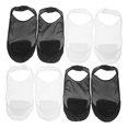 thumbnail image 6 of NICEXMAS 8Pcs Low Cut Invisible Socks for Pumps and Flats with Heel Grip Seamless Toe Ice Silk Socks, 6 of 7