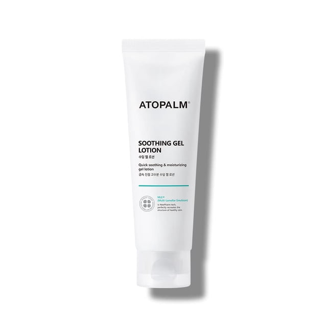 Loción en gel calmante ATOPALM Lightweight 120 ml para aliviar la piel