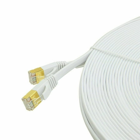Cablevantage CAT7 RJ45 Ethernet LAN Network Patch Cable for PC  Mac  Laptop  PS3  PS4  Xbox  Internet Router 3ft 6ft 10ft 15ft 25ft 30ft 50ft 75ft 100ft 150ft 200ft White price history on PriceWatchPro