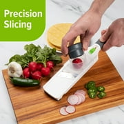 PrepSolutions Adjust-a-Slice Mini Mandoline with Stainless Steel Blade