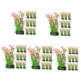thumbnail image 4 of 5 Pieces Aquarium Plant Decorations for Fish Tanks, 10x3cm, Aquarium Landscaping Accessories for Freshwater and Tanks, 4 of 8