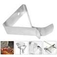 thumbnail image 1 of WHAMVOX 1Pc Meat Thermometer Probe Clip Holder Thermometer Coffee Cup Clip Silver Prevent Scalding, 1 of 8