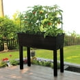 thumbnail image 4 of City Pickers High-Rise Elevated Garden Bed - Charcoal, 4 of 6