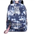 thumbnail image 1 of New Backpack Chain Bag Peripheral Backpack Sports Bag Student Schoolbag Candy Color Bright Color Bag usb Charging Bag, 1 of 7