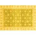thumbnail image 1 of Ahgly Company Indoor Rectangle Oriental Yellow Traditional Area Rugs, 5' x 8', 1 of 4