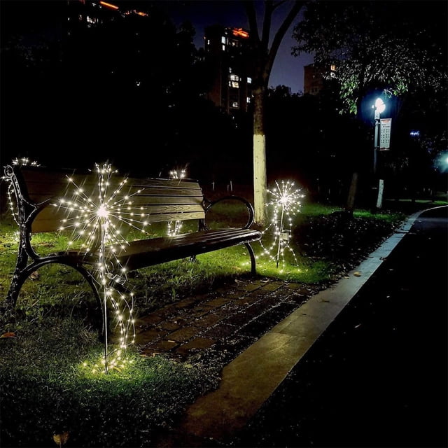 Christmas Tree with Led Lights Courtyard Decoration Led Light Flower Arrangement Lamp Battery Led Lights with Remote Led Lights for Christmas Tree Christmas Tree Led Lights