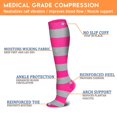 thumbnail image 5 of 6 Pairs Medical Sport Compression Socks - 15-20mmhg Graduated Knee-High Support for Men & Women, Ideal for Soccer, Running, and Nurses, 5 of 7