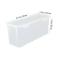 thumbnail image 2 of MLINS Transparent PP Fridge Organizer with Tight Seal for Storage 7.5"x4.3"x3.9", 2 of 8