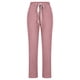 thumbnail image 3 of ICHUANYI Clearance Women's Casual Wide Leg Pants Solid Elastic Waist Loose Long Pants With Pocket(Pink, M) ICHUANYI WER2023081006798, 3 of 5