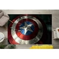 thumbnail image 5 of Captain America Rugs, Boy Room Rugs, Trendy Rug, Modern Rugs, Floor Rug, Non Slip Rug, Non-Slip Carpet Rugs, Gift For Him Rugs, Circle Rug, 5.2'x7.5' - 160x230 cm, 5 of 8