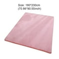 thumbnail image 5 of 180*230cm Thickened Faux Fur Bedroom Carpets Multipurpose Furry Comfortable Super Soft Carpet for Home Bathroom Window Ornaments  Pink, 5 of 8