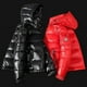 thumbnail image 2 of Llegada de los hombres chaqueta de abajo pareja abrigo corto marca de moda brillante algodón grueso ropa de abrigo exportada abajo ropa, 2 of 4