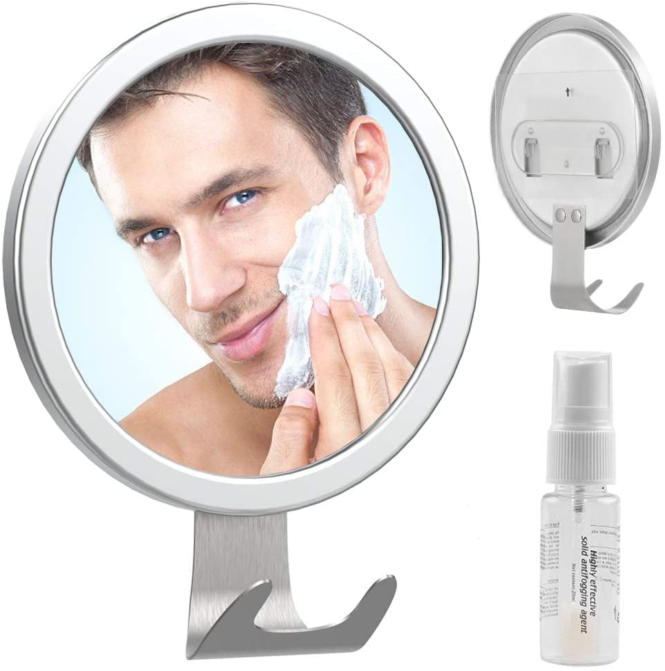 Fogless Mirror Fog-free Shower Anti-Fog Bathroom For Travel Makeup Shaving 