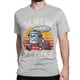 thumbnail image 5 of Camiseta de algodón con cuello redondo para hombre camisa Retro de los años 70 y 80 recreativos videojuegos de PC de talla grande color negro, 5 of 7