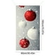 thumbnail image 3 of Cubierta de puerta de Navidad 35 x 71 pulgadas | Decoración navideña de poliéster | Banner de puerta de Navidad multicolor festivo para el hogar | Duradero, fácil de instalar, se adapta a puertas, 3 of 6