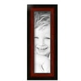 thumbnail image 2 of ArtToFrames 4" x 14" Honors Mahogany with Black Picture Frame, 4x14 inch Brown Wood Poster Frame (WOM-5154), 4 Pack, 2 of 6