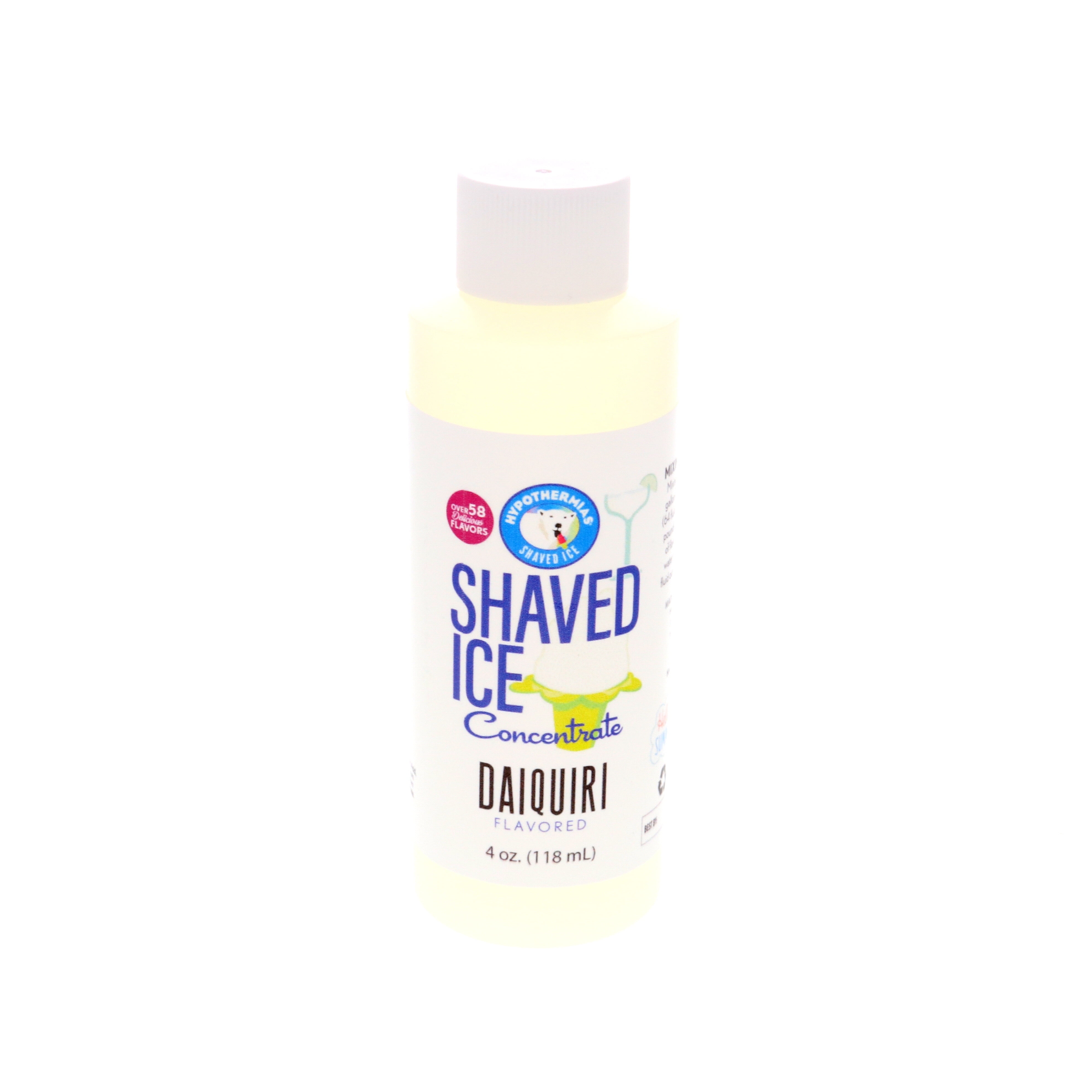 Daiquiri Shaved Ice and Snow Cone Unsweetened Flavor Concentrate 4 Fl