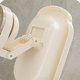 thumbnail image 4 of Jabonera de plástico con ventosa, brazo extensible y bandeja de drenaje en ángulo para el baño, la cocina, la encimera o como organizador de jabón y esponjas, 4 of 8