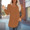 thumbnail image 2 of ZJXFGS Long Sleeve Tshirts Shirts for Women,Longsleeve Women,Cotton Long Sleeve Shirt Women,Long Sleeve Shirts Women,Womens Long Sleeve T Shirts Gold L, 2 of 5