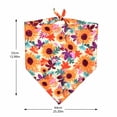 thumbnail image 3 of Thanksgiving Pet Bandana for Dogs and Cats Adjustable Holiday Scarf Soft Printtriangle Kerchief Bib Scarf Pet Party Costume Photo Props Accessories,1pack, 3 of 5