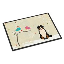 Carolines Treasures BB2508JMAT Christmas Presents Between Friends Bernese Mountain Dog Indoor or Outdoor Mat, 24 x 0.25 x 36 in.
