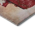 thumbnail image 4 of Addison Rugs Mayfield Washable Holiday Santa Sleigh Blue Runner Rug, 2'3" x 7'6", 4 of 5